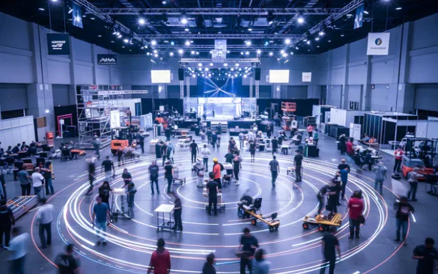 Como evitar atrasos na montagem do seu evento